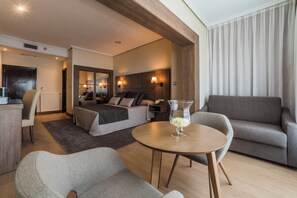 Premium bedding, minibar, in-room safe, desk
