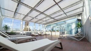 Espace de soins pour les couples, sauna, bain à remous, hammam
