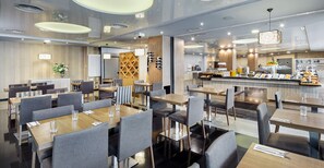 Daily buffet breakfast (EUR 18 per person)