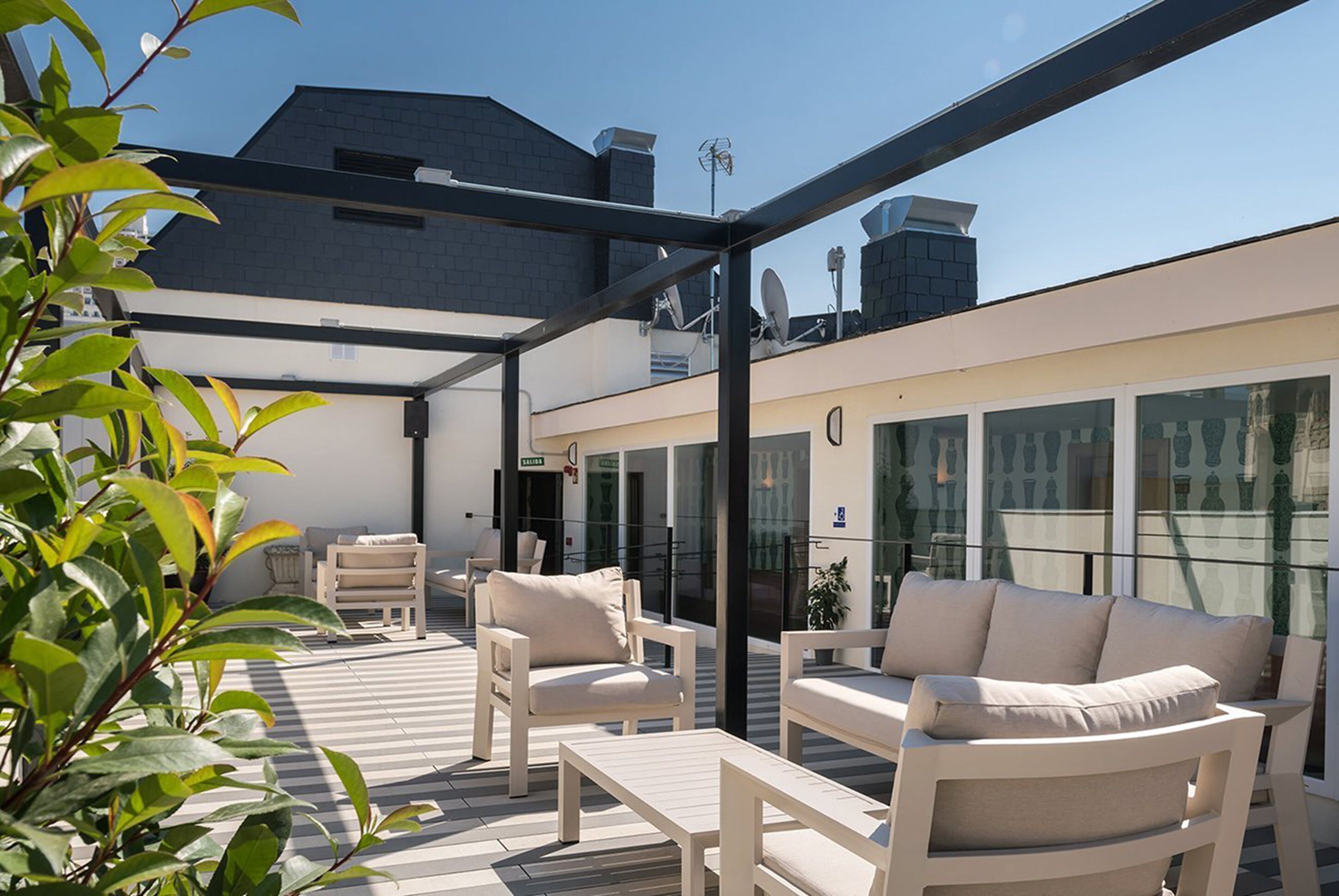 Rooftop terrace