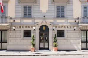Façade de l’hébergement