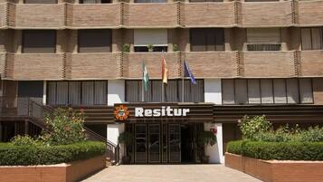 Vue depuis lâhĂ©bergement