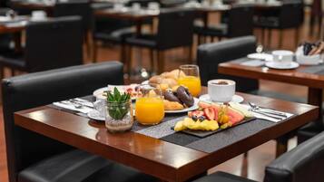 Daily buffet breakfast (EUR 10.00 per person)