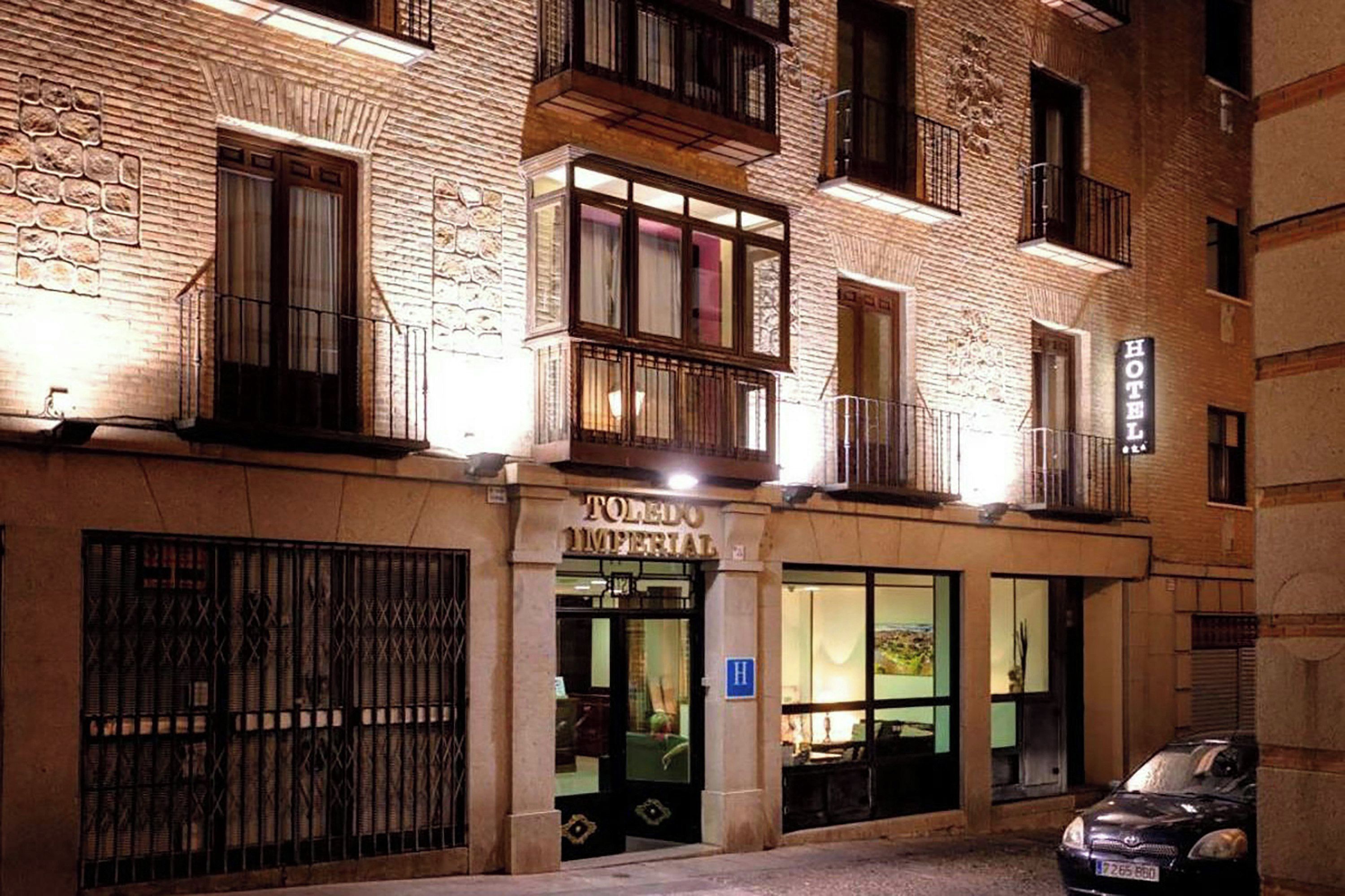 Façana frontal de l'allotjament