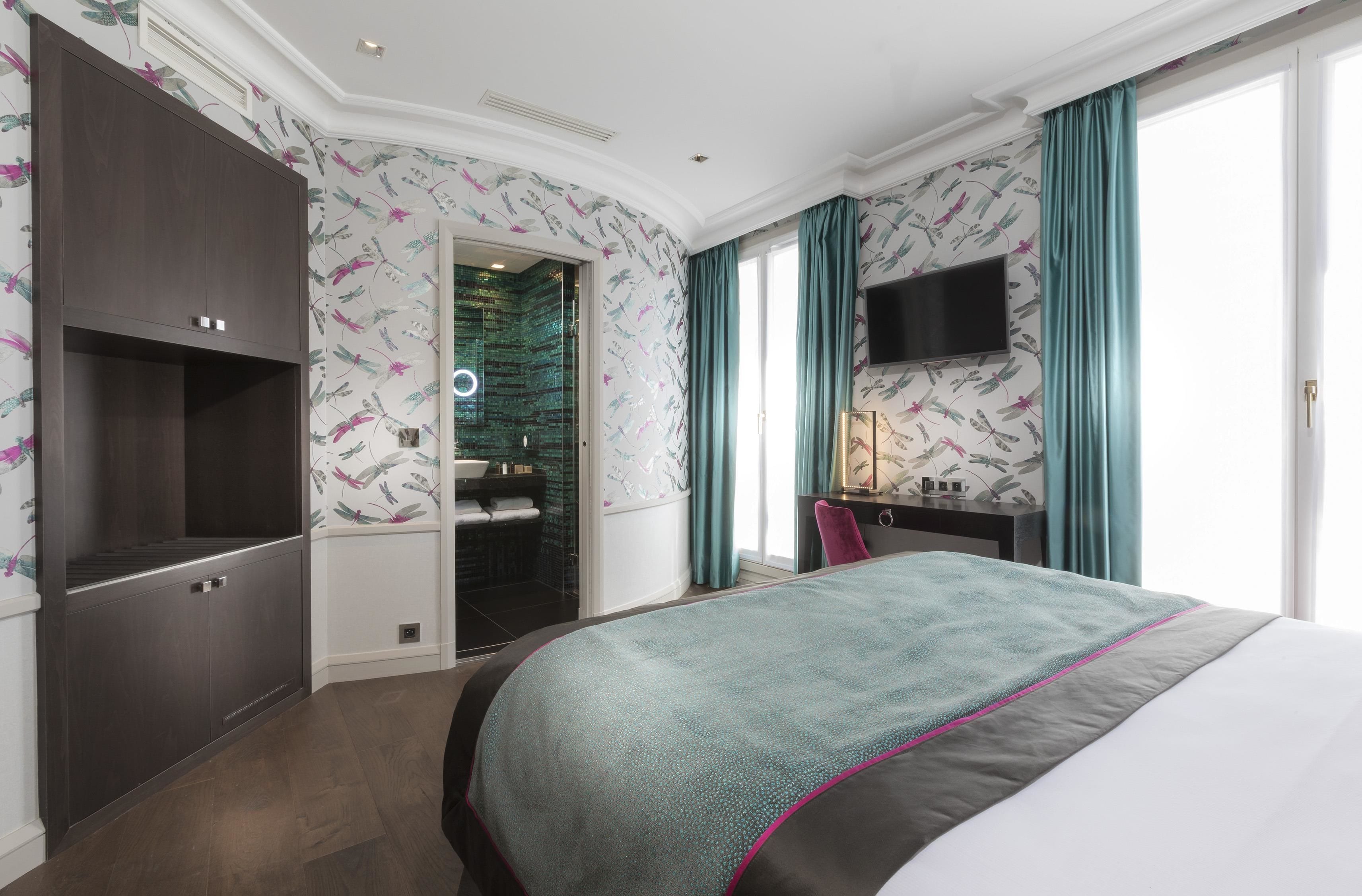 deluxe terrace double room | 1 bedroom, desk, soundproofing, iron/ironing board