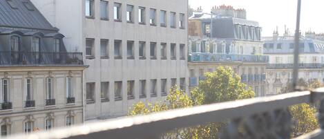 Blick von der Unterkunft