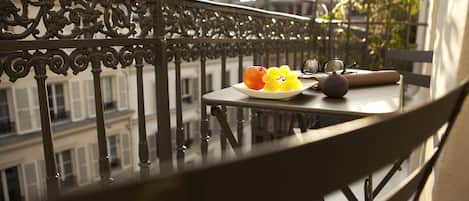 Doppelzimmer | Blick vom Balkon