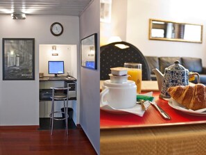 Daily continental breakfast (EUR 6.00 per person)