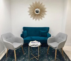 Sitzecke in der Lobby