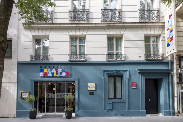 Façade de l’hébergement