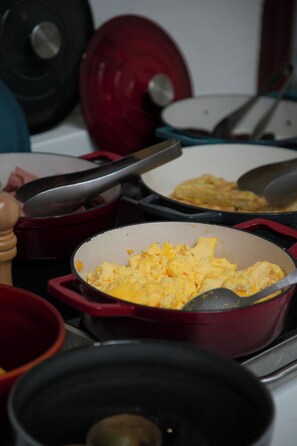 Morgenmadsbuffet hver dag (15 EUR pr. person)