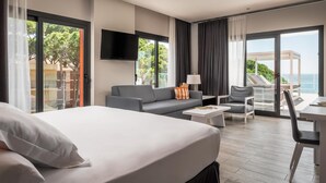 Minibar, caja de seguridad en la habitación y cunas gratuitas 