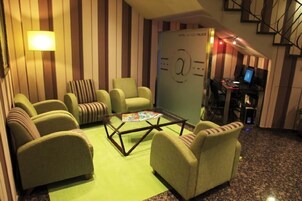 Sala de estar en el lobby