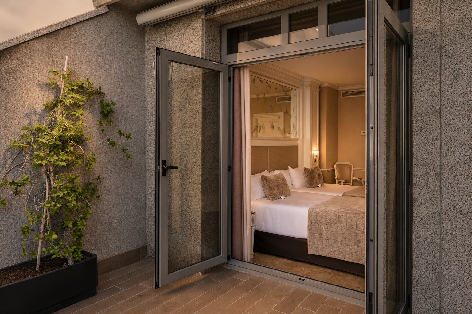 Suite, terras