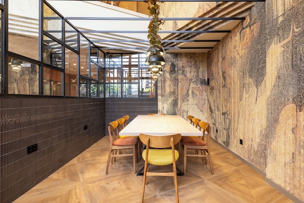 Sala de estar en el lobby