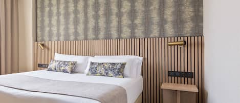 1 habitación, ropa de cama hipoalergénica y cubrecamas