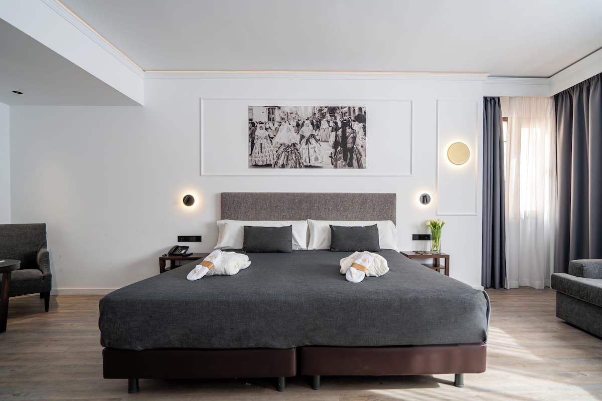 1 habitación, ropa de cama de alta calidad y colchones Select Comfort