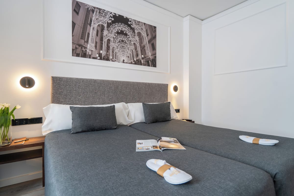 1 habitación, ropa de cama de alta calidad y colchones Select Comfort