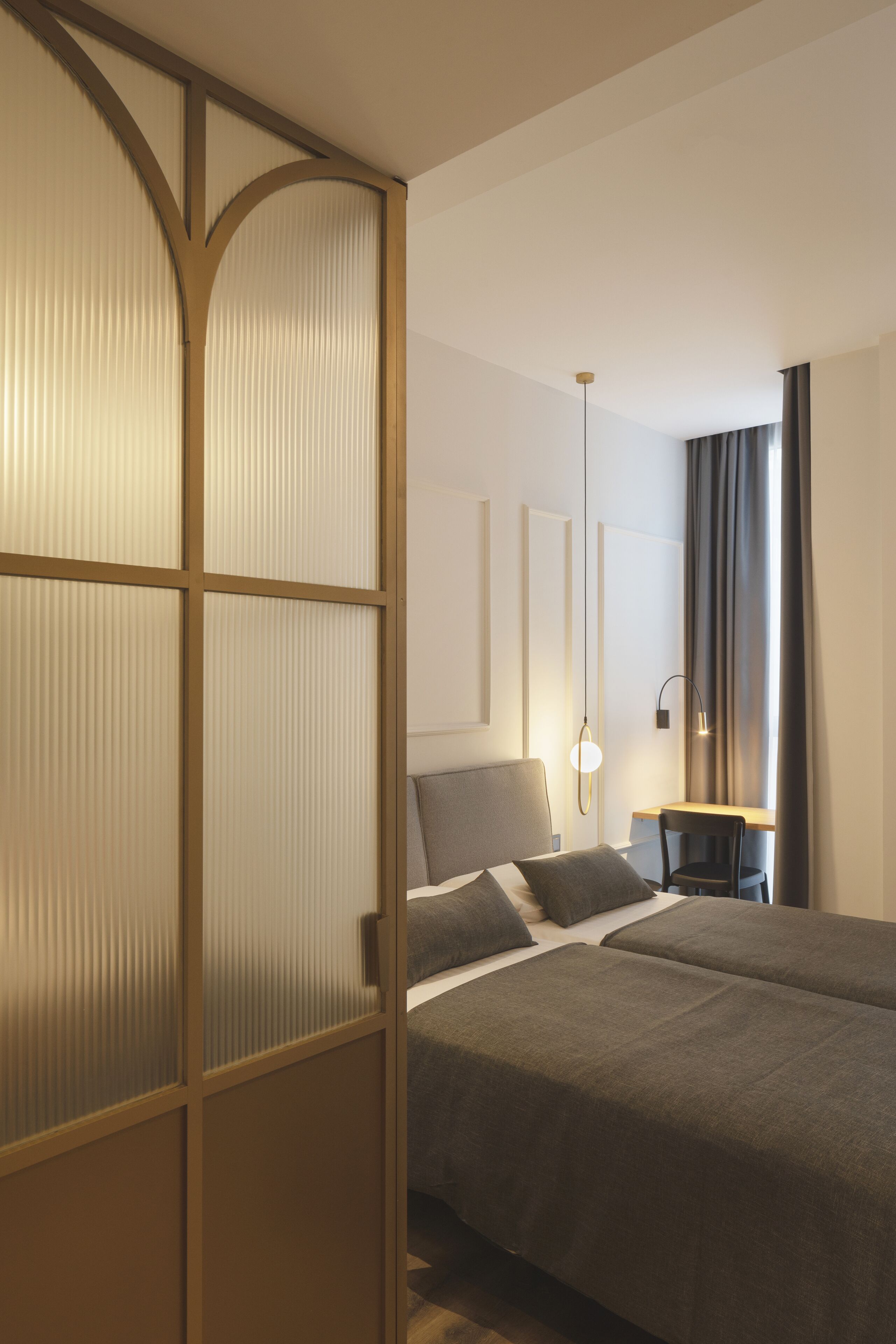 economy double room (in the annex building) | premium bedding, select comfort beds, minibar, in-room safe