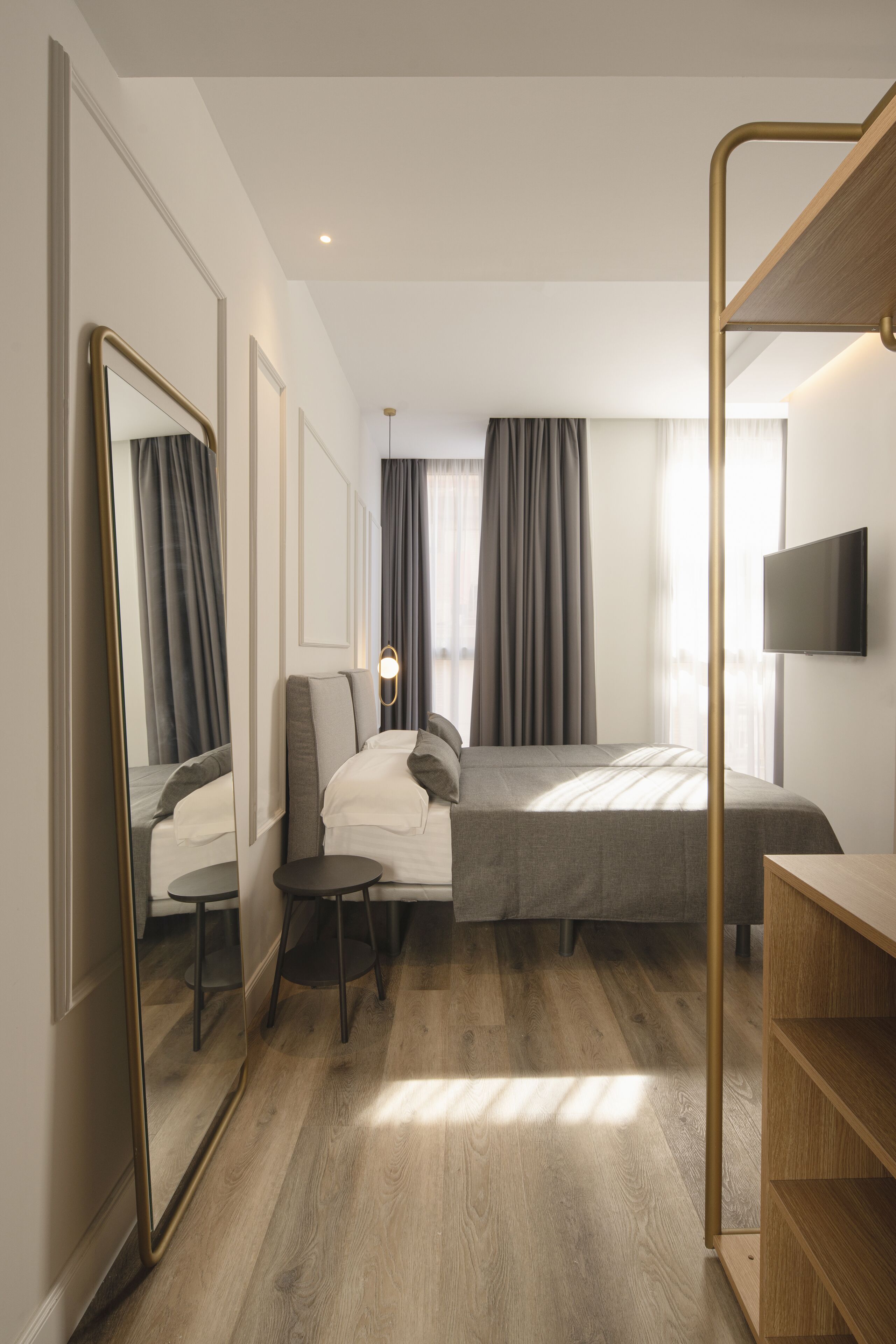 Habitación económica doble (en edificio anexo) | Ropa de cama de alta calidad, colchones Select Comfort, minibar