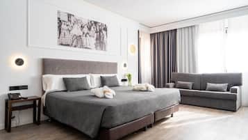 Camera Junior | Biancheria da letto di alta qualità, materassi Select Comfort, minibar