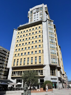 Façade de l’hébergement