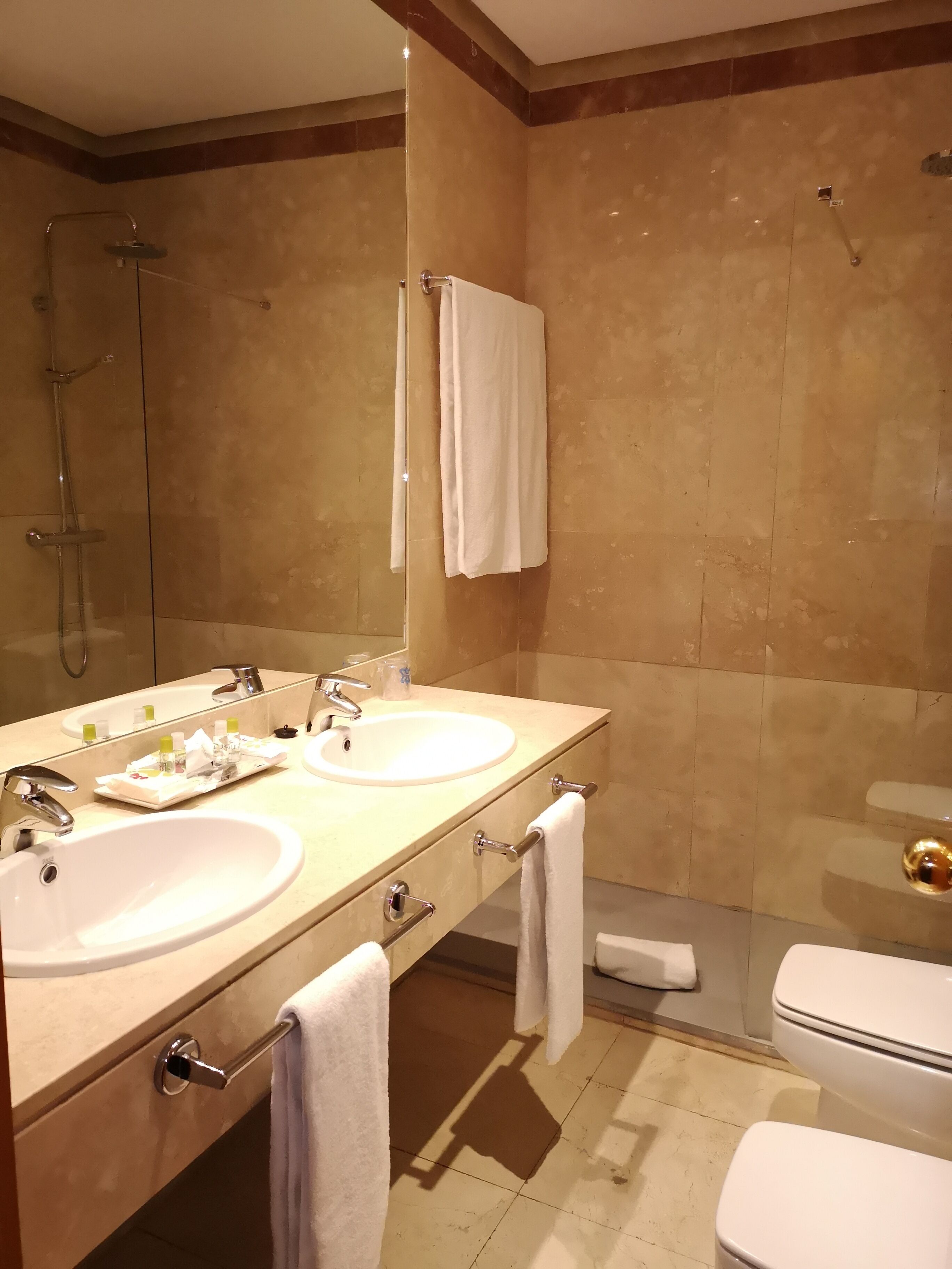 junior single room | bathroom | free toiletries, hair dryer, towels