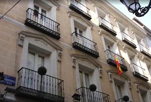 Façade de l’hébergement