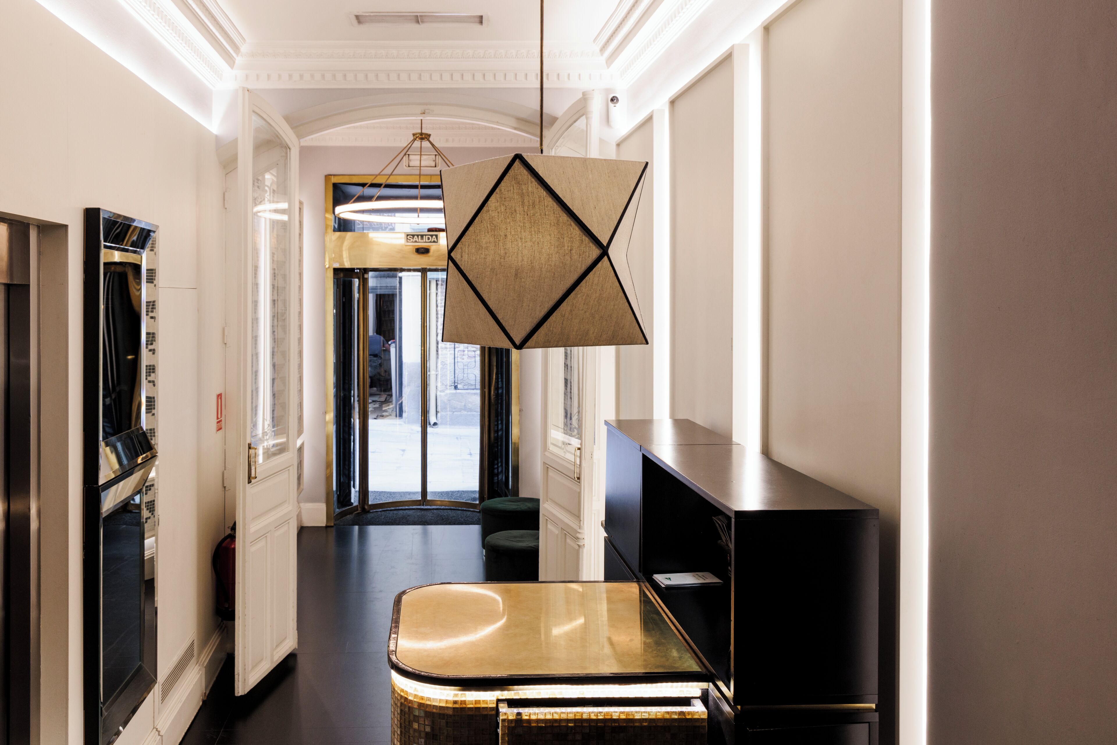 Sittområde i lobbyn