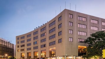 Voorkant van accommodatie