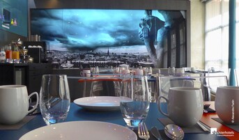 Daily buffet breakfast (EUR 22 per person)