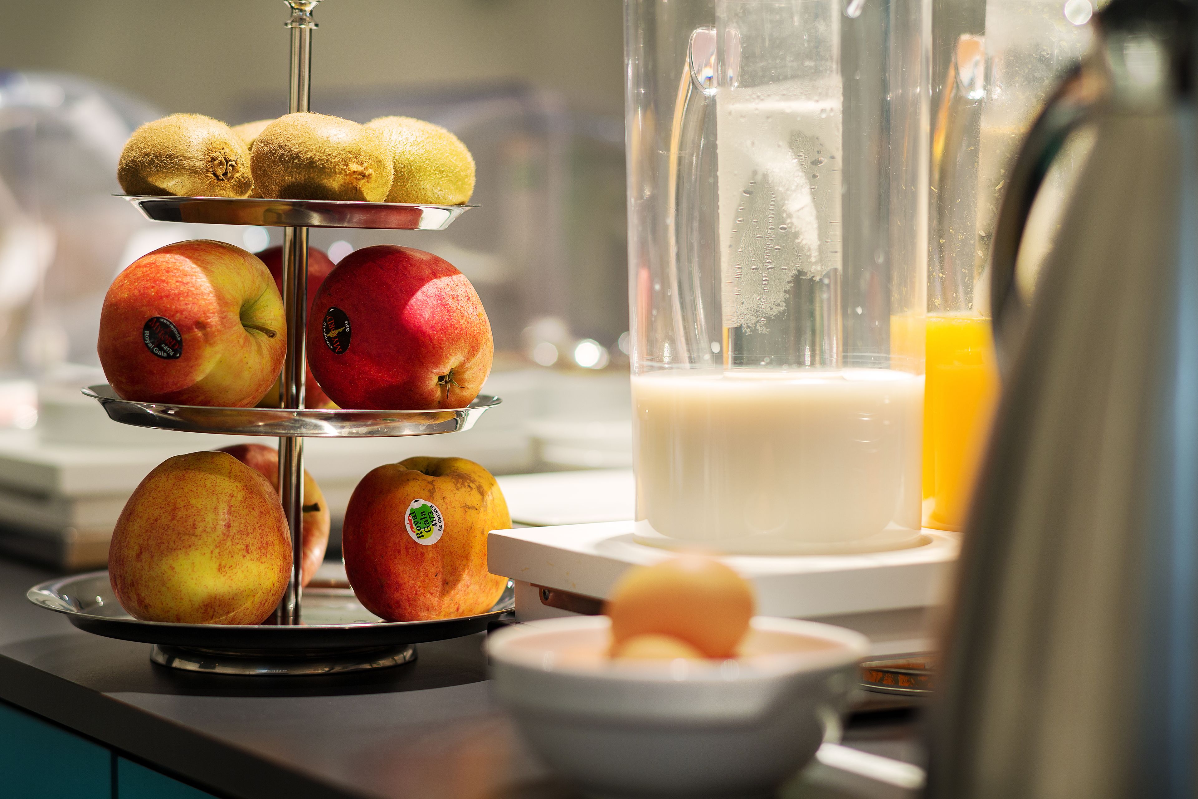 daily buffet breakfast (eur 15 per person)