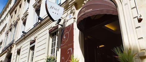 Façade de l’hébergement