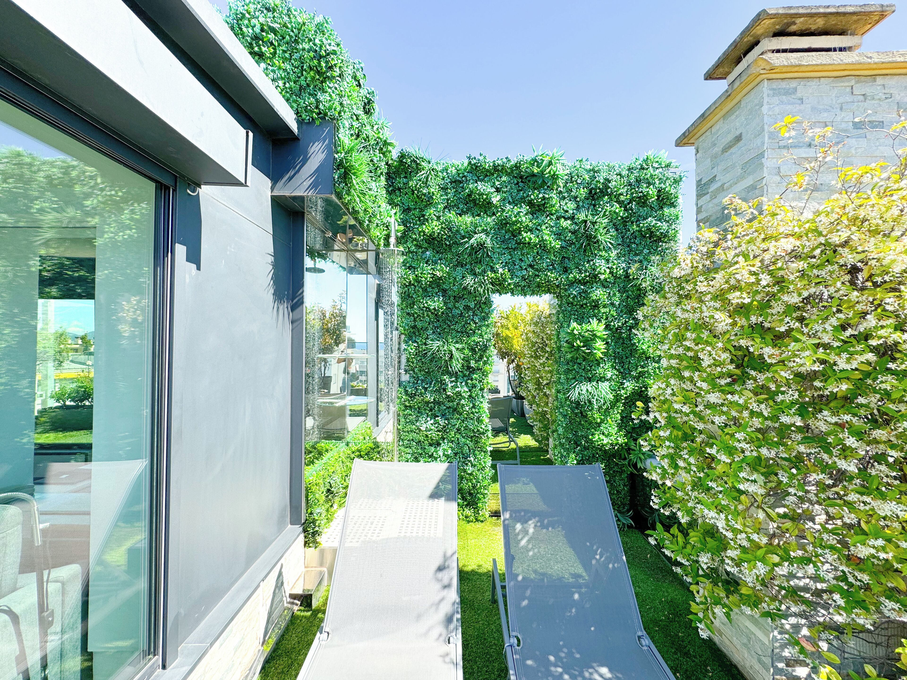 penthouse avec terrasse | 1 bedroom, premium bedding, pillow-top beds, minibar