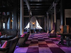 Sitteområde i lobbyen