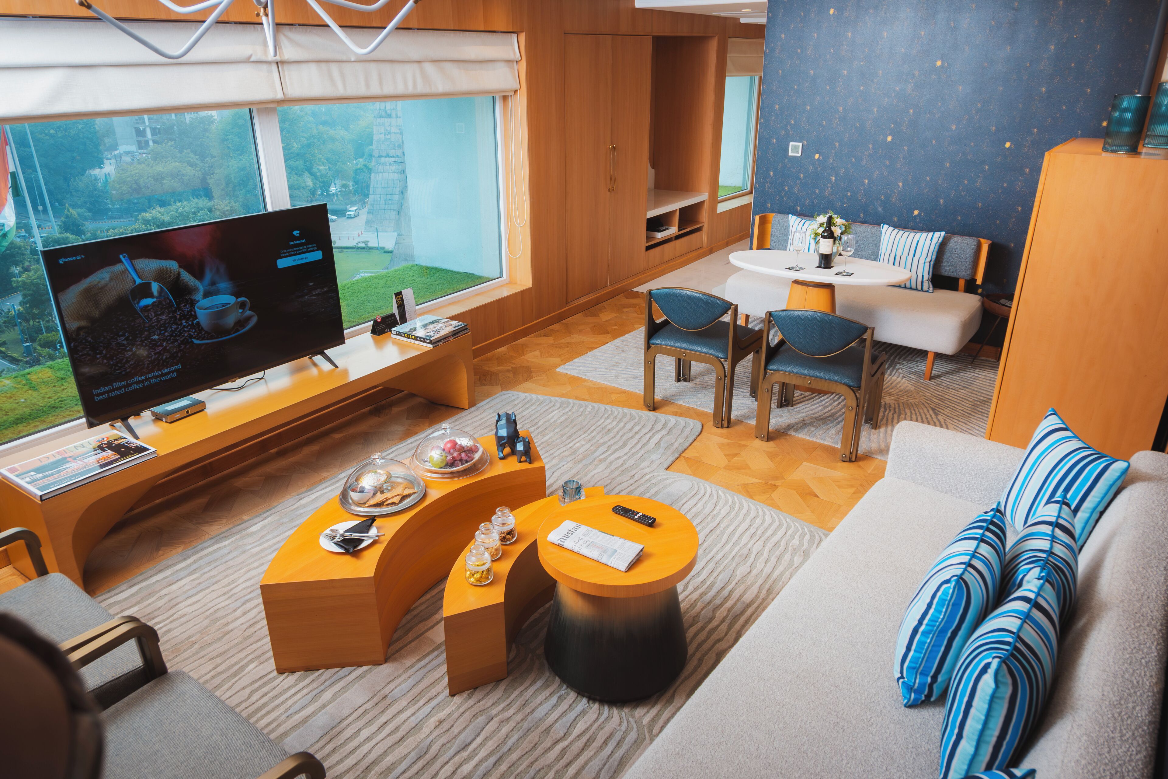 Premium bedding, memory-foam beds, minibar, in-room safe