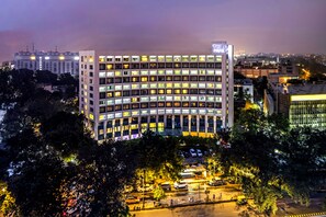 Front of property – evening/night