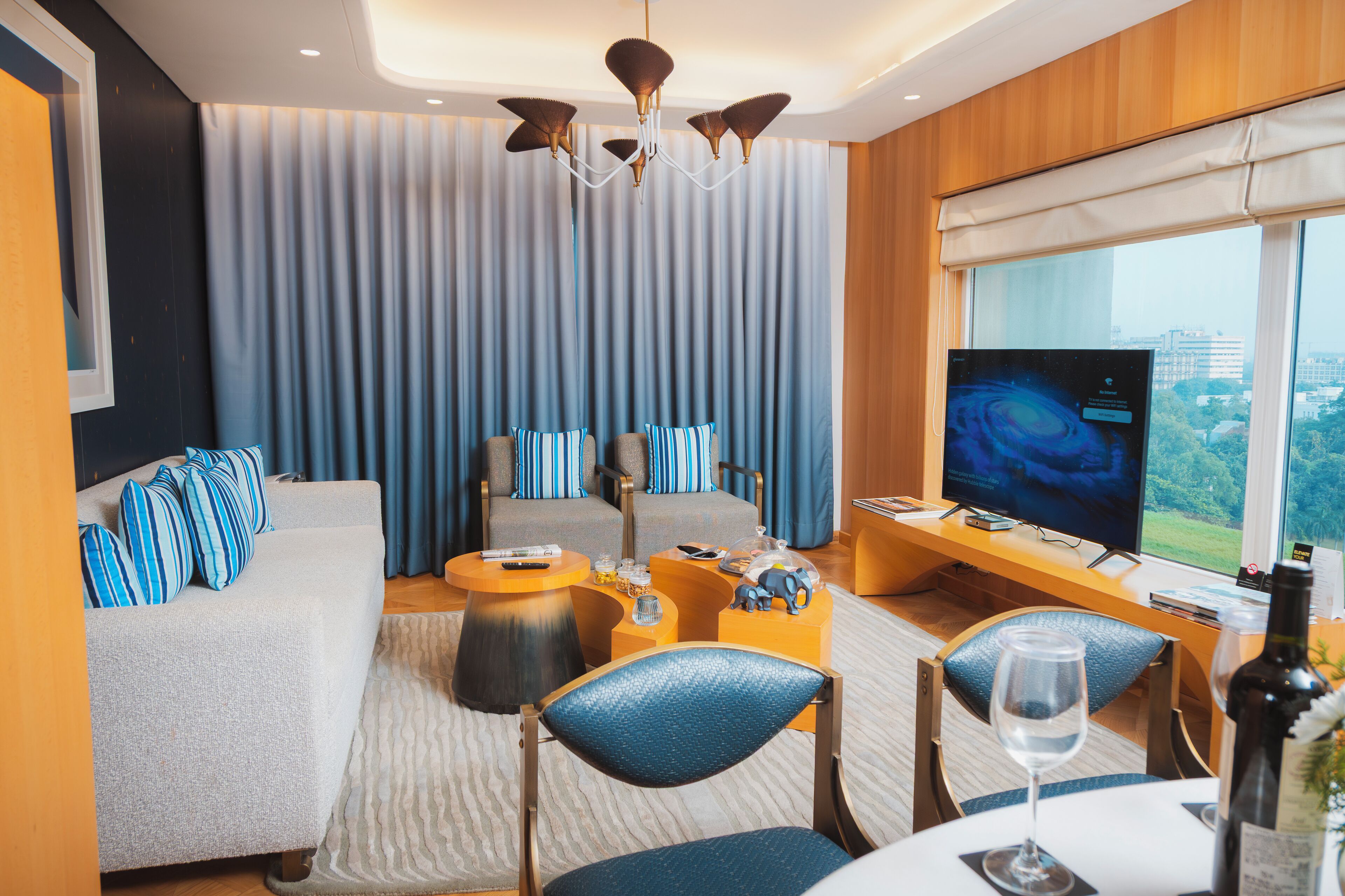 Premium bedding, memory-foam beds, minibar, in-room safe