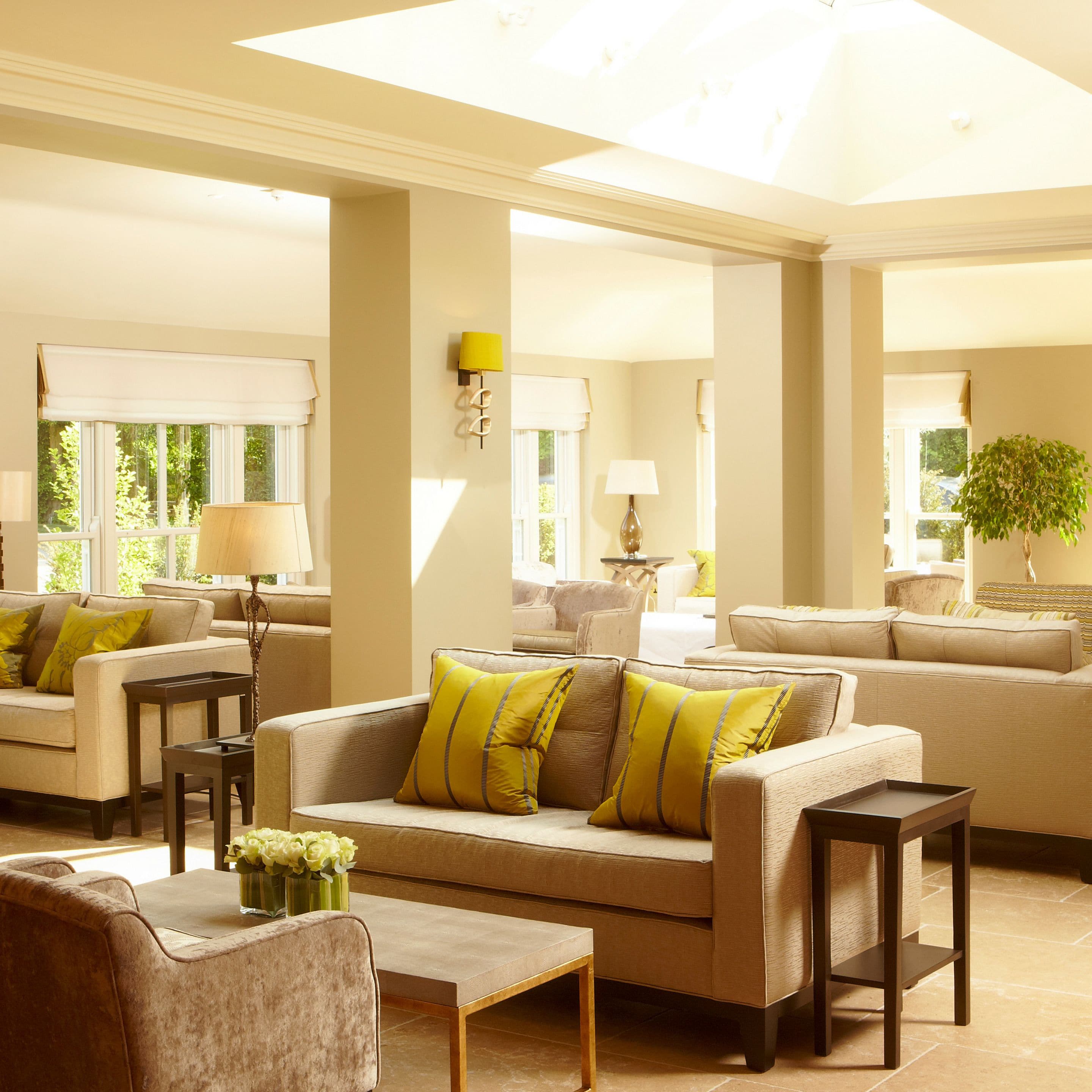 Sitzecke in der Lobby