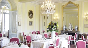 Breakfast, lunch, dinner served; French cuisine, garden views