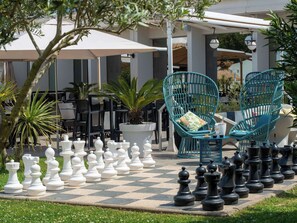 Breakfast, lunch, dinner served; French cuisine, pool views 