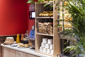 Daily buffet breakfast (EUR 11 per person)