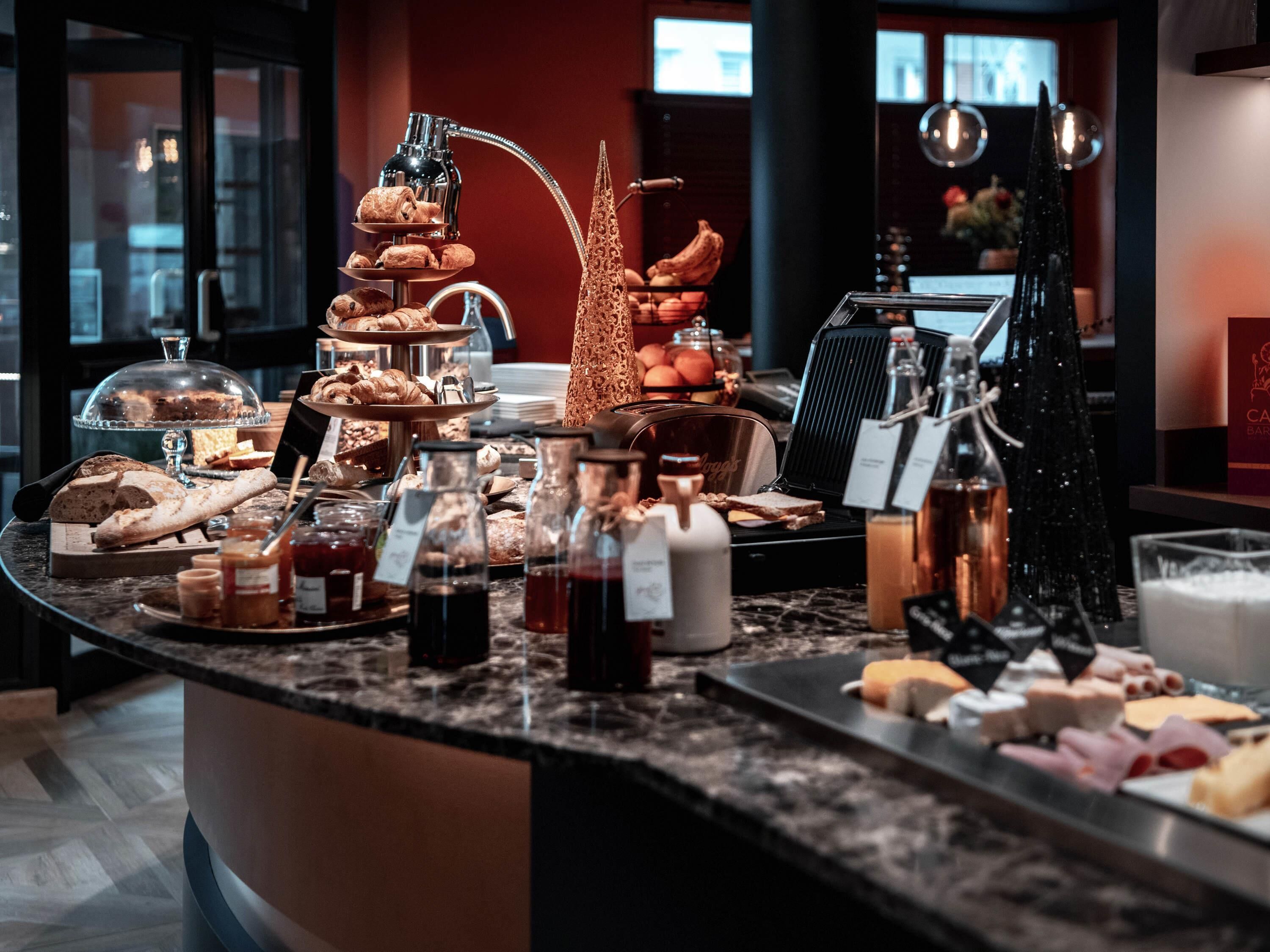 Dagelijks ontbijtbuffet inbegrepen