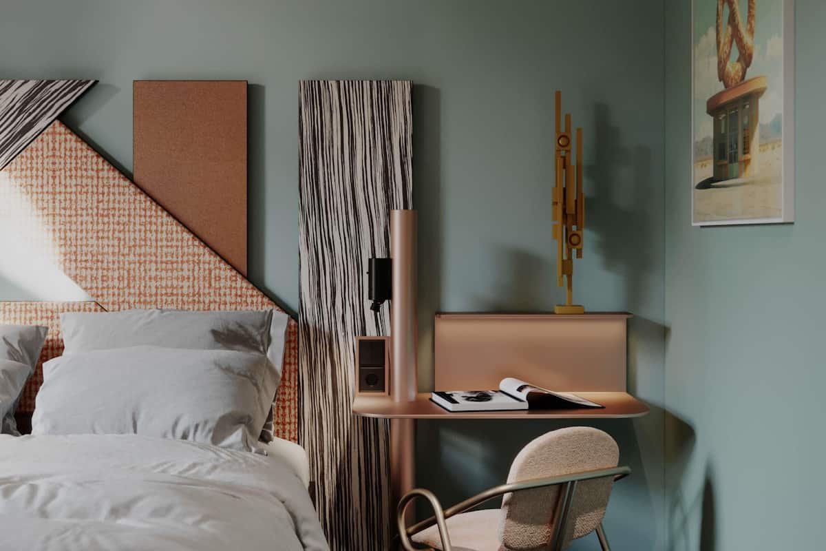 Coffres-forts dans les chambres, bureau, rideaux occultants