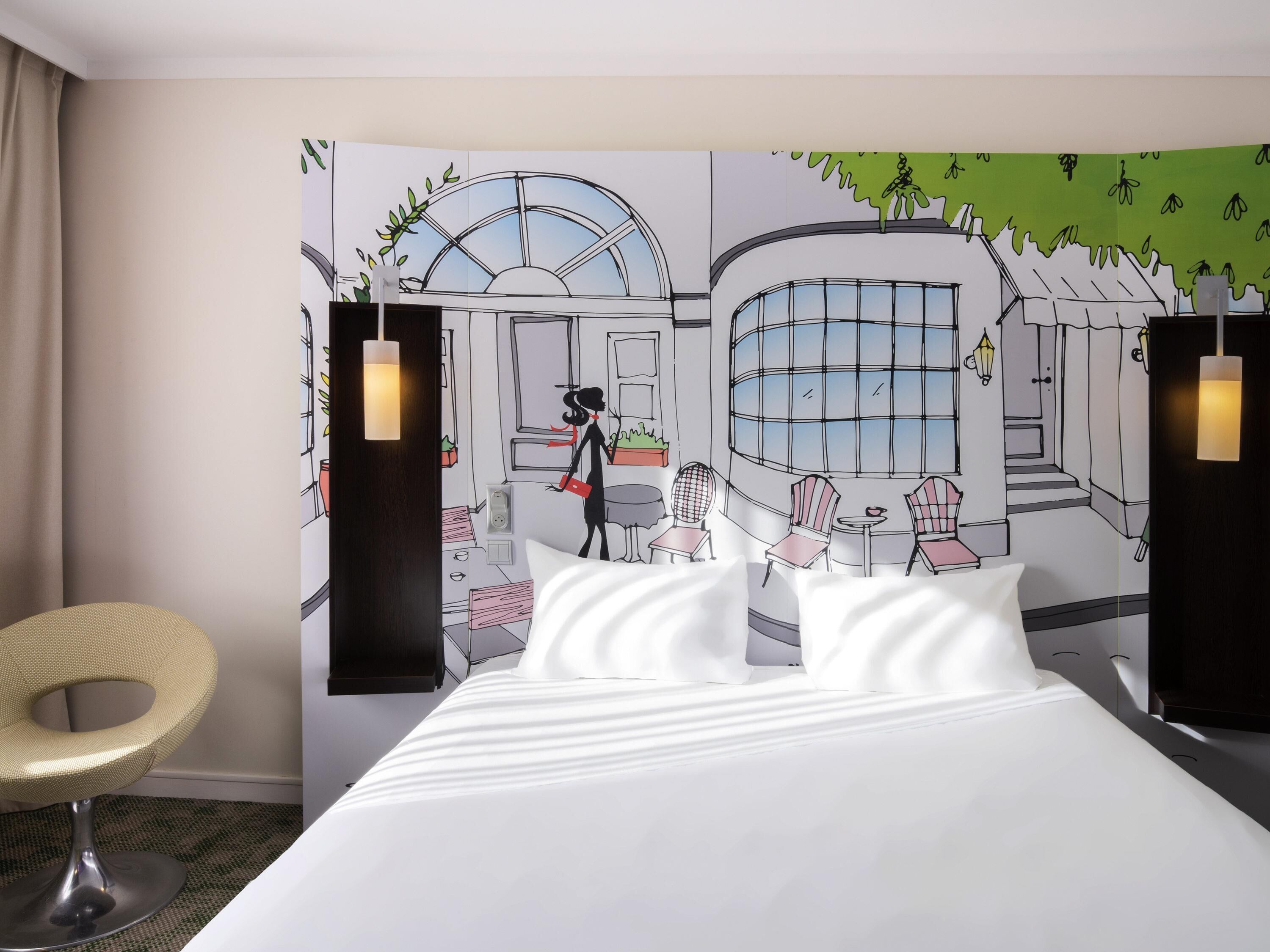 Standard Double Room, 1 Double Bed | Desk, blackout drapes, soundproofing, iron/ironing board