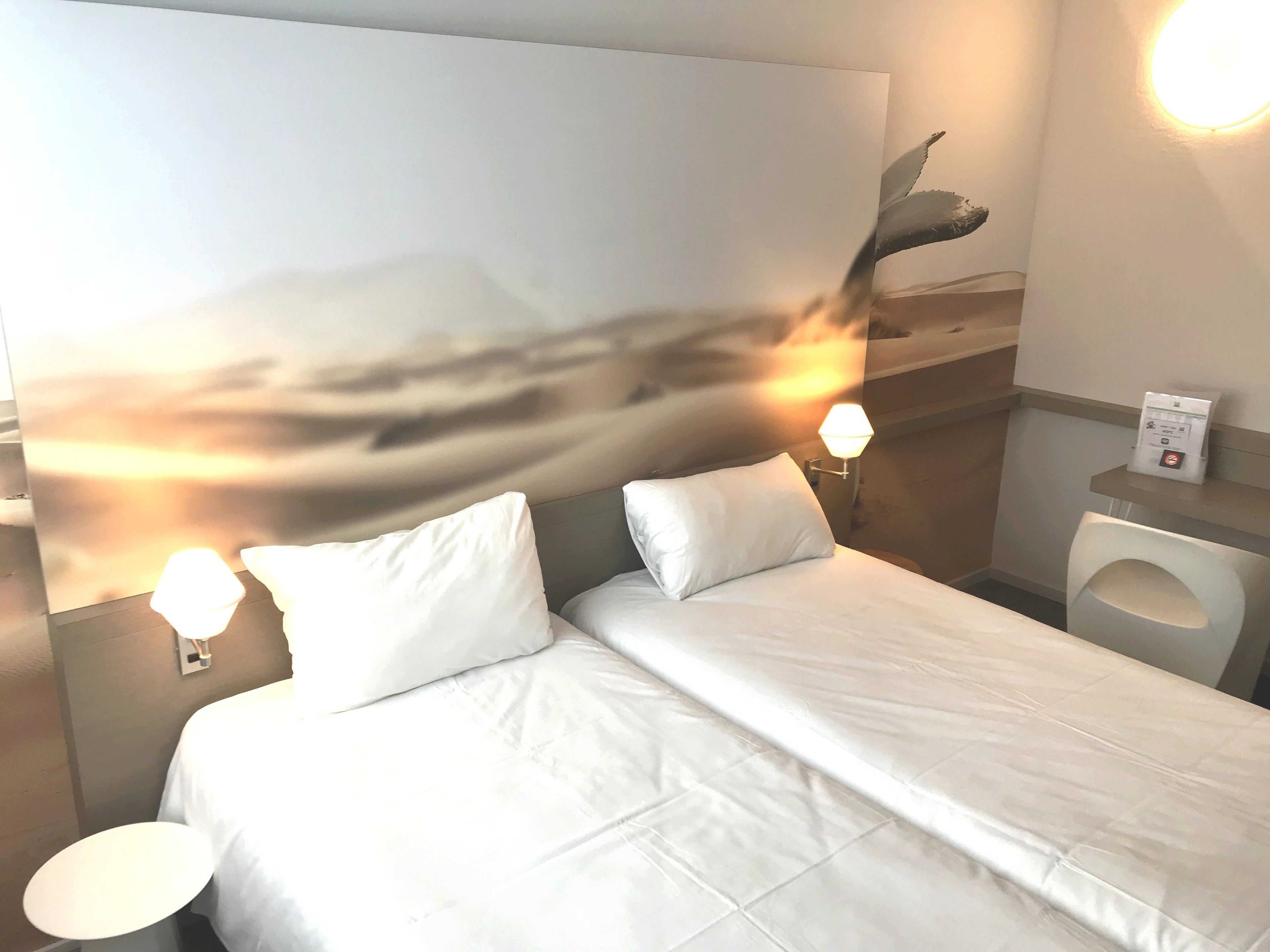 standard room, 2 single beds | premium bedding, desk, soundproofing, iron/ironing board