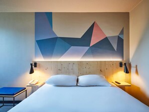 Camera Standard, 1 letto matrimoniale | Tende oscuranti, insonorizzazione, culle/letti per bambini (gratuiti)