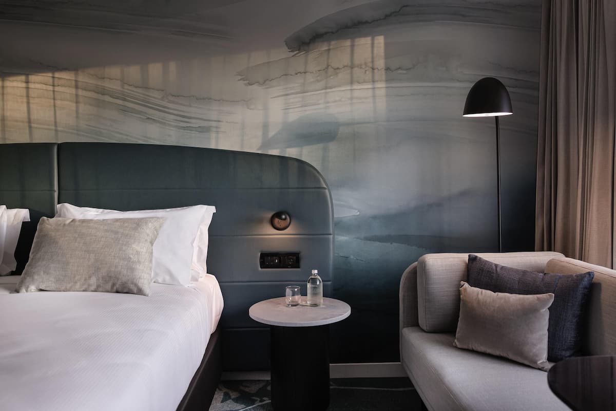 Executive Double Room, 2 Double Beds | In-room safe, desk, laptop workspace, blackout drapes
