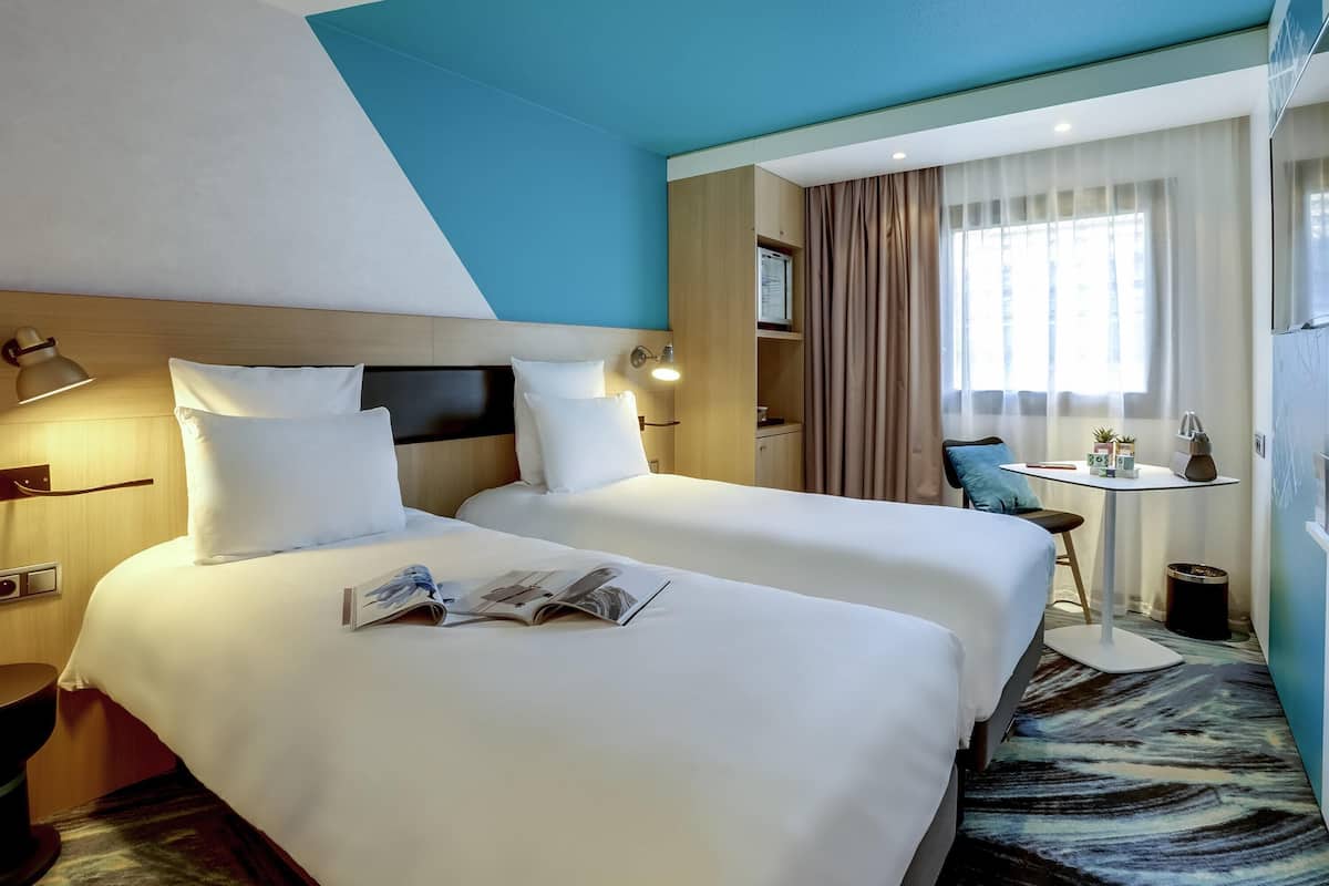 Minibar, in-room safe, desk, blackout curtains