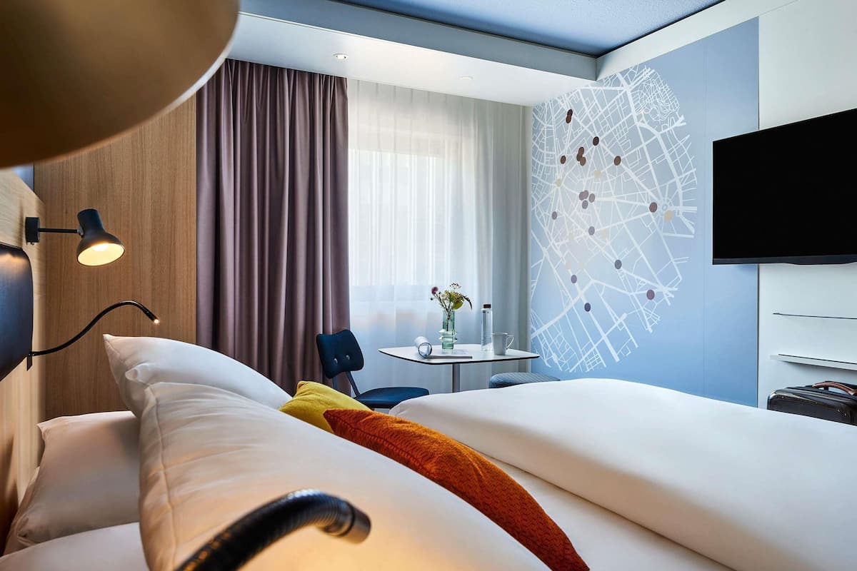 Minibar, in-room safe, desk, blackout drapes